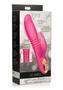 Inmi Lil` Swell 35x Thrusting And Swelling Rechargeable Silicone Rabbit Vibrator - Pink