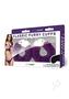 Whipsmart Furry Cuffs With Eye Mask - Purple